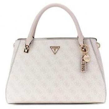 Guess Bolso de Mano Noelle II Luxury Satchel Offwhite