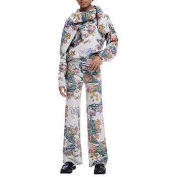 Desigual Pantaloni elasticizzati per bambini nero 9/10 a righe