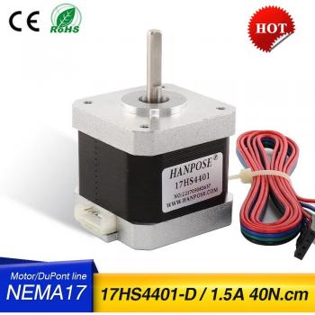 Nema 17 Stepper Motor 40mm 40Ncm 1.7A 12V
