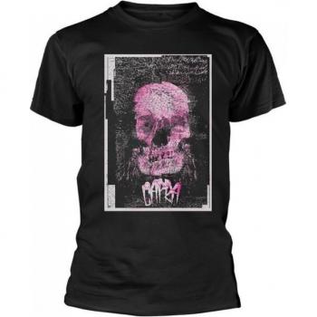 T-shirt rosa scheletro unisex adulto