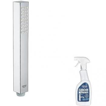 Vitalio Joy Cube Stick Alcachofa de Ducha + Limpiador GrohClean, Quickfix – Grohe