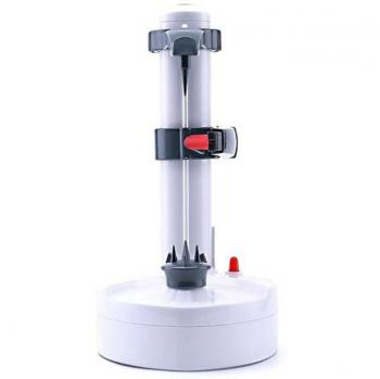 Automatic Electric Peeler and Potato Cutter - Multifunctional Stainless Steel, Black