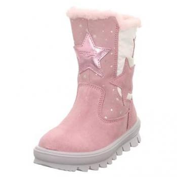 SuperFit Boots Neve Flavia Rosa Argento e Bianco Perla