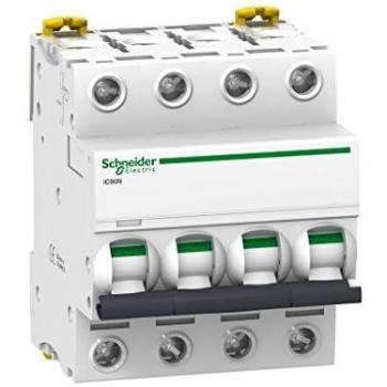 Disjoncteur Schneider Electric ACTI 9 IC60N 4P 4A Courbe C