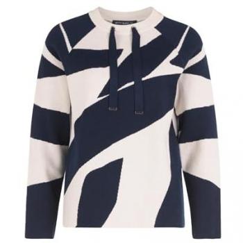 Betty Barclay Strickpullover mit Jacquard (1-tlg) Muster