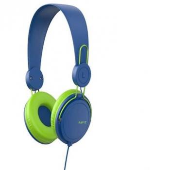 AURICULAR CON MICROFONO AZUL/VERDE H2198 HAVIT