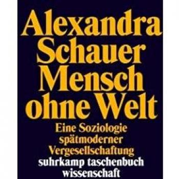 Mensch ohne Welt