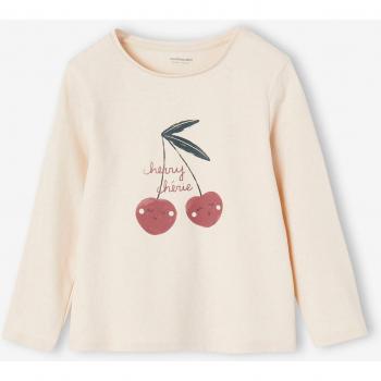 Camiseta Beige Maquillaje para Niña