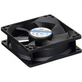 Ventilatore di raffreddamento per PC 80x80mm 12V con manicotto di protezione B. Manhattan