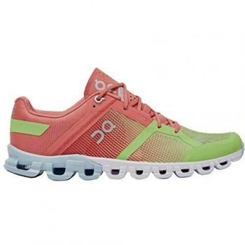 On Cloudflow Mesh Women's Low-Top Sneakers - Guava Dustrose