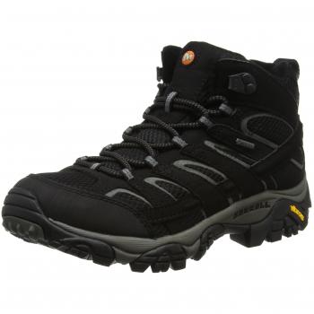 Merrell Moab 2 Mid Gore-Tex - Botas de Senderismo para Hombre - Color Negro - Talla 51 EU