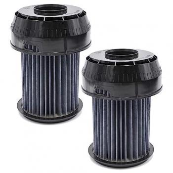 Vhbw - 2x Replacement Cartridge Filters for Bosch bgs 6-2232 (Series 01-04, 02-04)
