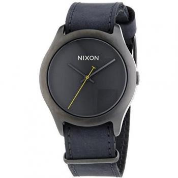 Nixon A4281893-00 – Armbanduhr Damen, Analog Quarz, Leder