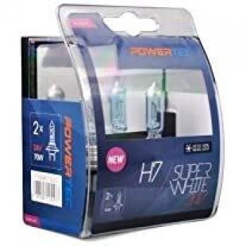 LAMPADINE ALOGENE MTECH 24V 70W SUPER WHITE H7