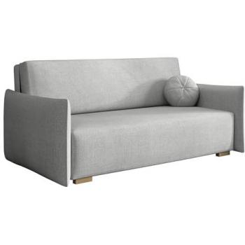 MIRJAN24 Schlafsofa Viva Glov IV, mit Bettkasten und Schlaffunktion, inkl. Kissen, Holzfüße, 4-Sitzer