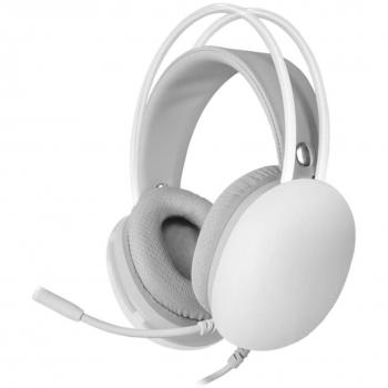 Auriculares Mars Gaming MH-GLOW 3.5mm RGB Blancos