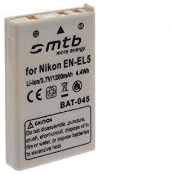 Mtb more energy EN-EL5 Akku für Nikon Digitalkameras