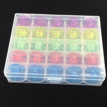 Empty Plastic Bobbins for Sewing Machine - 1PC