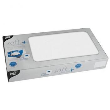 Mitteldecke Soft Selection Plus 80 x 80 cm weiß