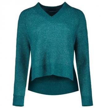 Maglione Donna Scollo A V Replay Peacock M