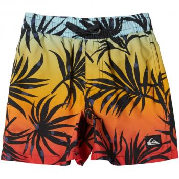 Quiksilver Costume da Bagno Bambino Mix Vly 12´´ Rosso 3 Anni