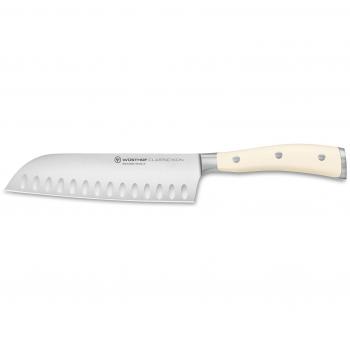 Wusthof Classic Ikon Crema Santoku 17 cm Unisex Hollow‑Edge