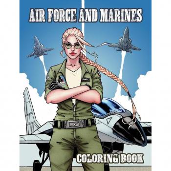 Air Force and Marines Coloring Book