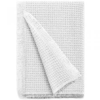 Plaid Multiusos Nido de Abeja 230x260 cm Gris Claro