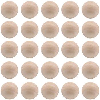 Boule de Lotus Bois Ronde 20 mm – 100 pièces