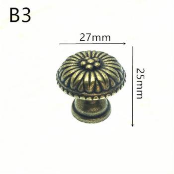 1pcs Vintage Bronze Drawer Pull