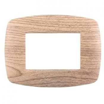 Plaque Slim Bticino Livinglight 3 Modules Ettroit