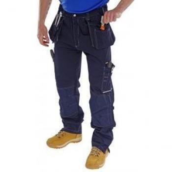 B-Click Workwear SHAWBURY M/P TROUSER NAVY 46
