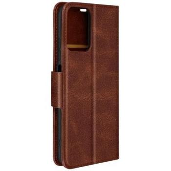 Fundas Duales Moto G24/G04: Cartera, Correa y Soporte en Marrón