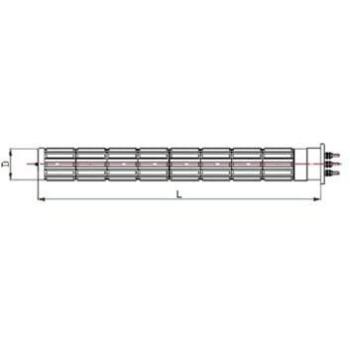 Résistance Steatite 1500 W Diamètre 32 mm Longueur 291 mm pour Chauffe-eau