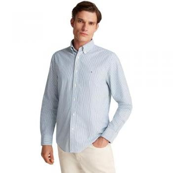 Tommy Hilfiger Freizeithemd mit Label-Stitching, Größe XL