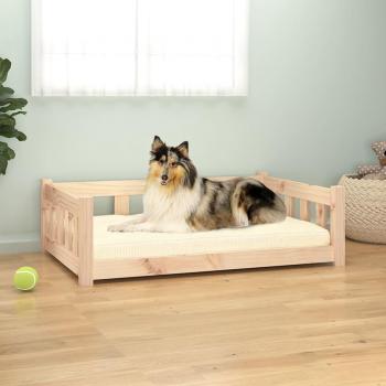 Vidaxl Dog Bed (Solid Wood, Pine)