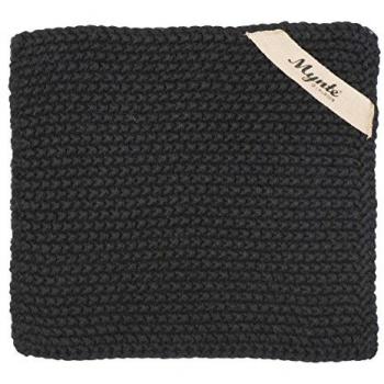 Ib Laursen Topflappen MYNTE Pure Schwarz