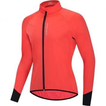 Chaqueta Impermeable de Ciclismo para Otoño Rosa