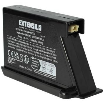 Extensilo Power Pack para LG Hom‑Bot VR6370LVM y modelos VR64602, VR64602LV – 3400 mAh, 14,4 V