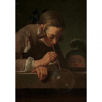 Seifenblasen-Glaser von J.S. Chardin (1739) – Sammlerstück