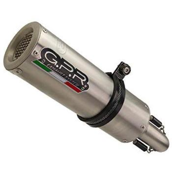 GPR Exclusive Sistema di Linea Completa M3 Inox Z‑650 Er/650 H Euro 5 Cat Silver Homologata