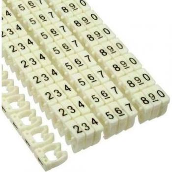 InLine 59961H Fascette di plastica bianche 100 pz