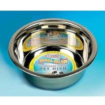 Classic - Caldex Ciotola Acciaio Inox, Fondo Antiscivolo