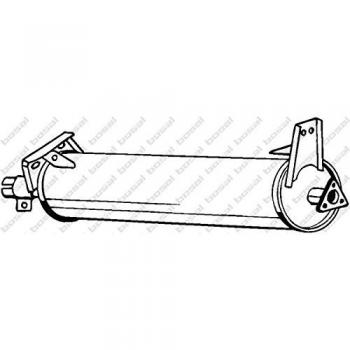 Mittelschaltender Schwingungsdämpfer Bosal 233‑497