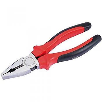 Draper Professional Grade 200mm Heavy Duty Combination Plier with Soft Grip Handle