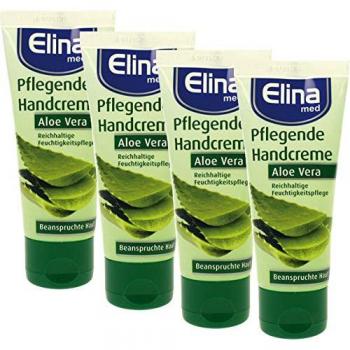 Elina Handcreme mit Aloe Vera 4x75ml