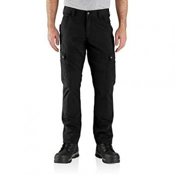 Carhartt Pantalón Cargo Relaxed Fit Ripstop - Negro