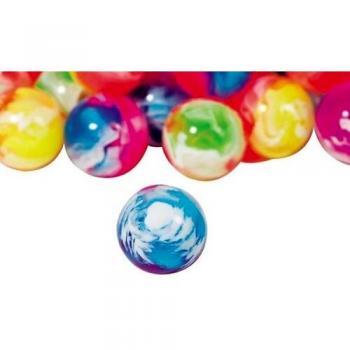 Flummy multicolore marbré