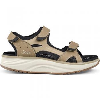 Joya Komodo Beige Leather Textile Women’s Slingbacks