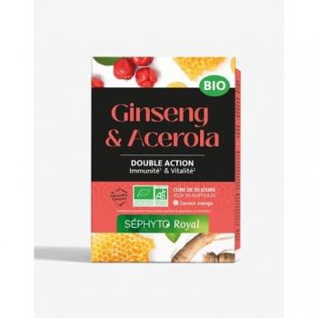 Séphyto Royal Ginseng + Acerola Bio 30 Ampollas
